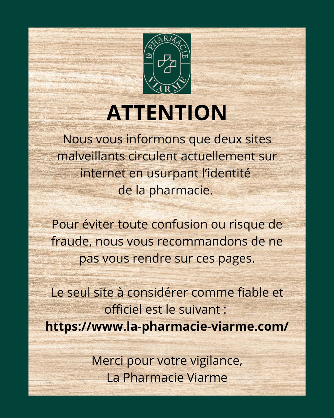 Pharmacie Viarme